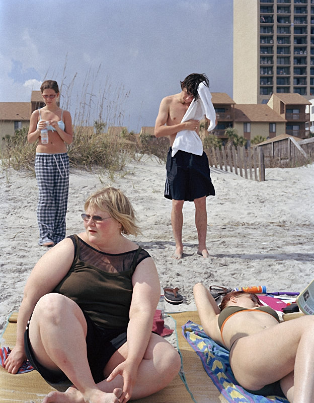 美国女摄影师自拍肥胖生活
