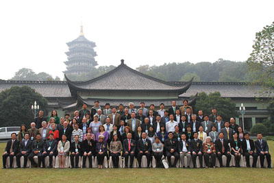 世界文化景观国际峰会暨国际文化景观科学委员会年会集体照合影摄影