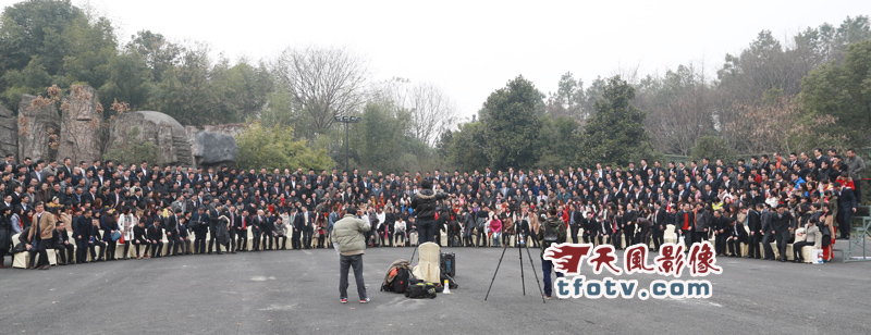 杭州百世物流集团公司五周年庆合影摄影暨2013年kick-off集体照摄影 