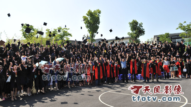 杭州毕业合影集体照毕业拍摄
