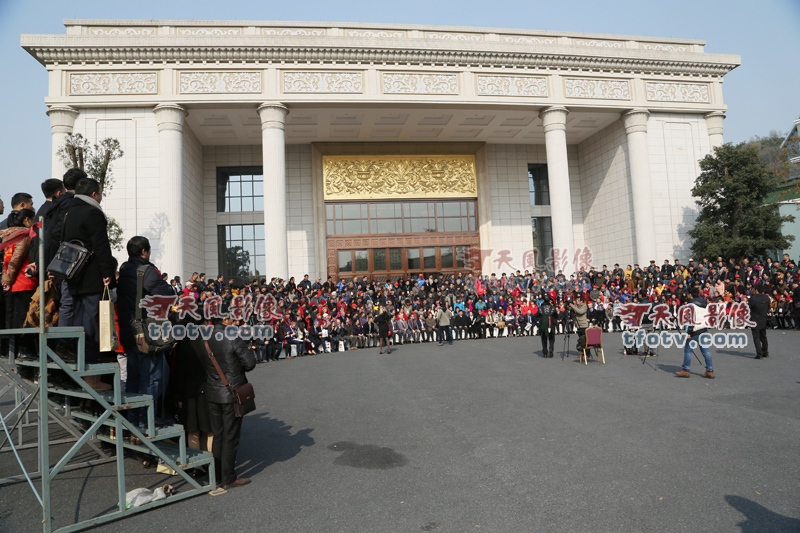 杭州千人合影拍摄花絮，杭州千人团体照拍摄花絮，杭州大型合影摄影